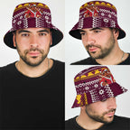 Jingle Broncos Jump Bucket Hat Christmas Rugby League Spirit - Aussie Hoodie