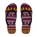 Jingle Broncos Jump Flip Flops Christmas Rugby League Spirit - Aussie Hoodie