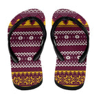 Jingle Broncos Jump Flip Flops Christmas Rugby League Spirit - Aussie Hoodie