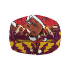 Jingle Broncos Jump Jeff Hat Christmas Rugby League Spirit - Aussie Hoodie
