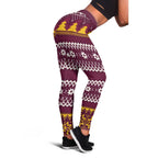 Jingle Broncos Jump Leggings Christmas Rugby League Spirit - Aussie Hoodie
