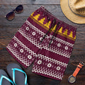Jingle Broncos Jump Shorts for Men Christmas Rugby League Spirit - Aussie Hoodie