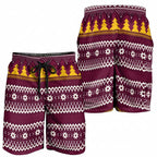 Jingle Broncos Jump Shorts for Men Christmas Rugby League Spirit - Aussie Hoodie