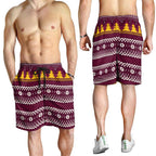 Jingle Broncos Jump Shorts for Men Christmas Rugby League Spirit - Aussie Hoodie