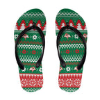 Jingle Rabbitohs Jump Flip Flops Christmas Rugby League Spirit - Aussie Hoodie