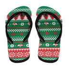 Jingle Rabbitohs Jump Flip Flops Christmas Rugby League Spirit - Aussie Hoodie