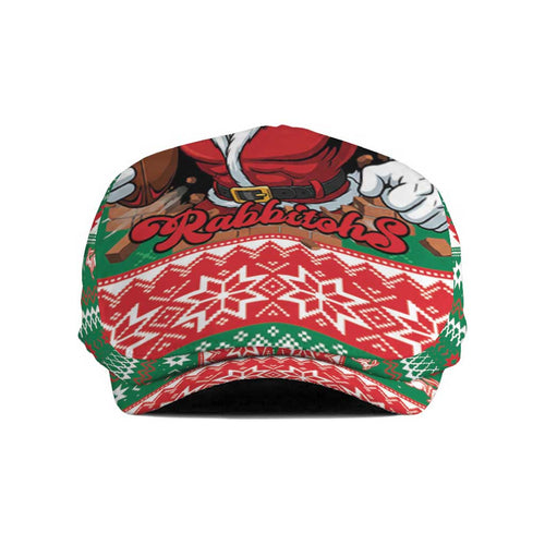 Jingle Rabbitohs Jump Jeff Hat Christmas Rugby League Spirit - Aussie Hoodie
