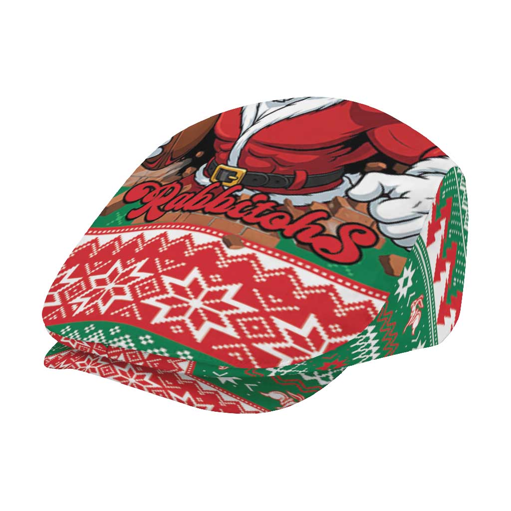 Jingle Rabbitohs Jump Jeff Hat Christmas Rugby League Spirit - Aussie Hoodie