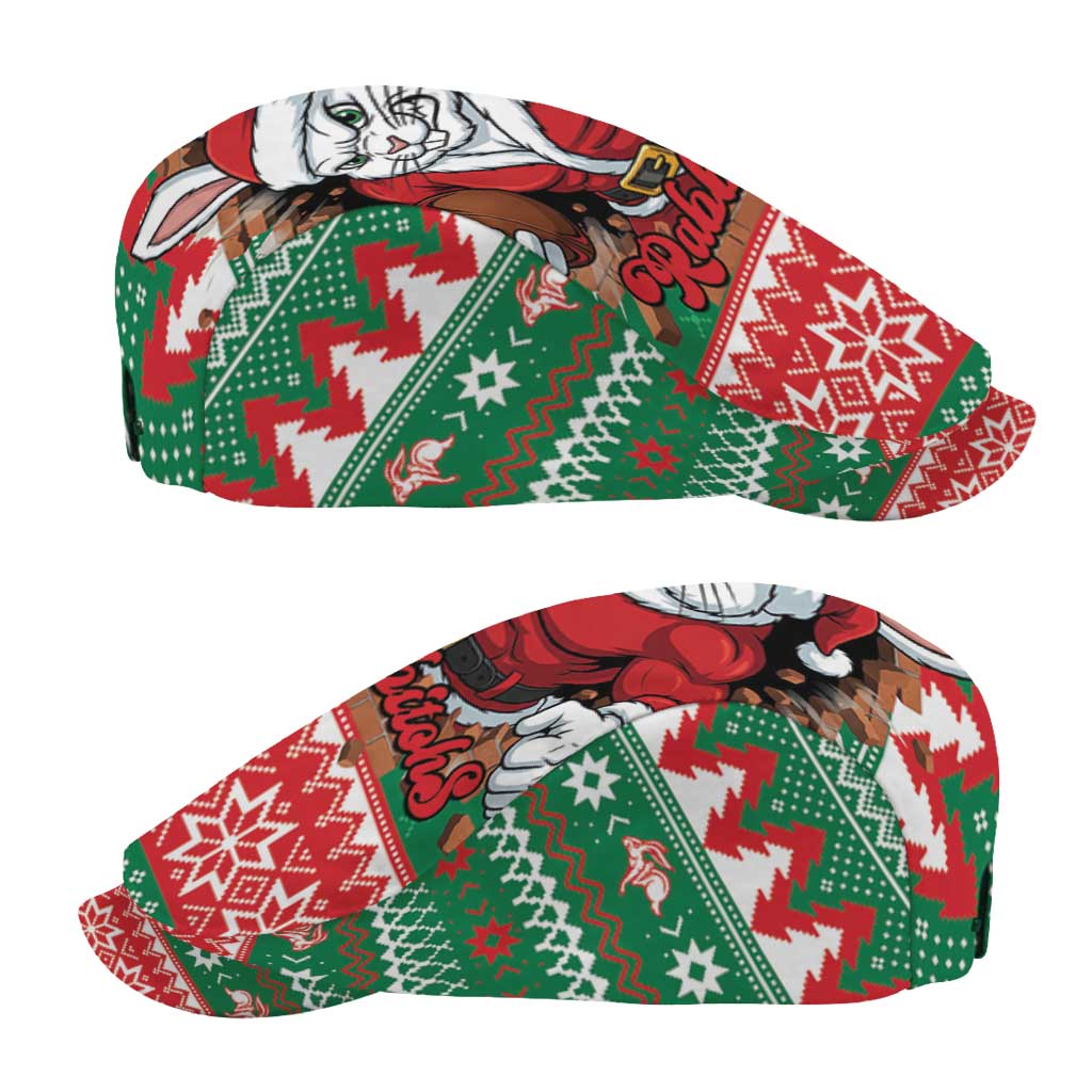 Jingle Rabbitohs Jump Jeff Hat Christmas Rugby League Spirit - Aussie Hoodie