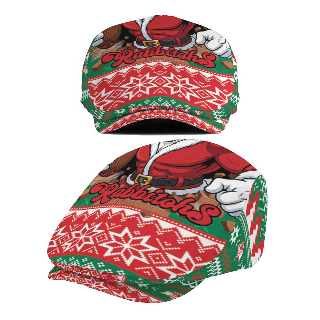 Jingle Rabbitohs Jump Jeff Hat Christmas Rugby League Spirit - Aussie Hoodie