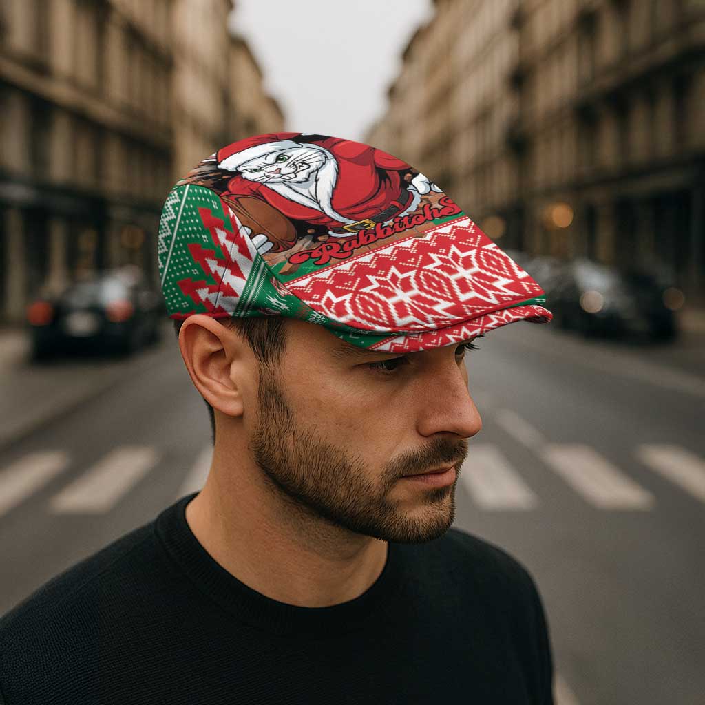 Jingle Rabbitohs Jump Jeff Hat Christmas Rugby League Spirit - Aussie Hoodie