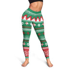 Jingle Rabbitohs Jump Leggings Christmas Rugby League Spirit - Aussie Hoodie