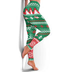 Jingle Rabbitohs Jump Leggings Christmas Rugby League Spirit - Aussie Hoodie
