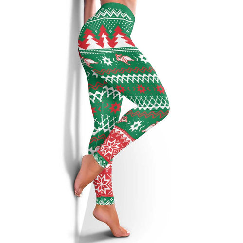 Jingle Rabbitohs Jump Leggings Christmas Rugby League Spirit - Aussie Hoodie