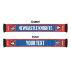 Knights Rugby Personalised Ruffneck Scarf 2026 Go Champions