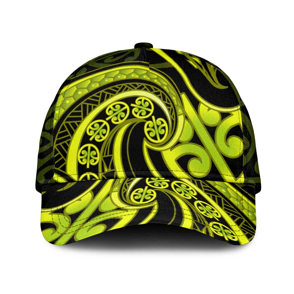 Lime Green New Zealand Mangopare Classic Cap Aotearoa Maori Koru Style LT14