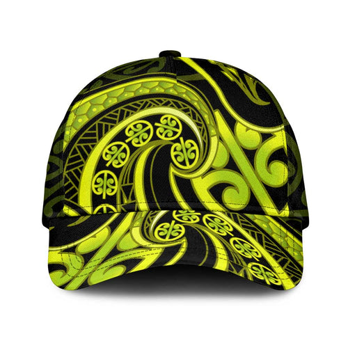 Lime Green New Zealand Mangopare Classic Cap Aotearoa Maori Koru Style LT14