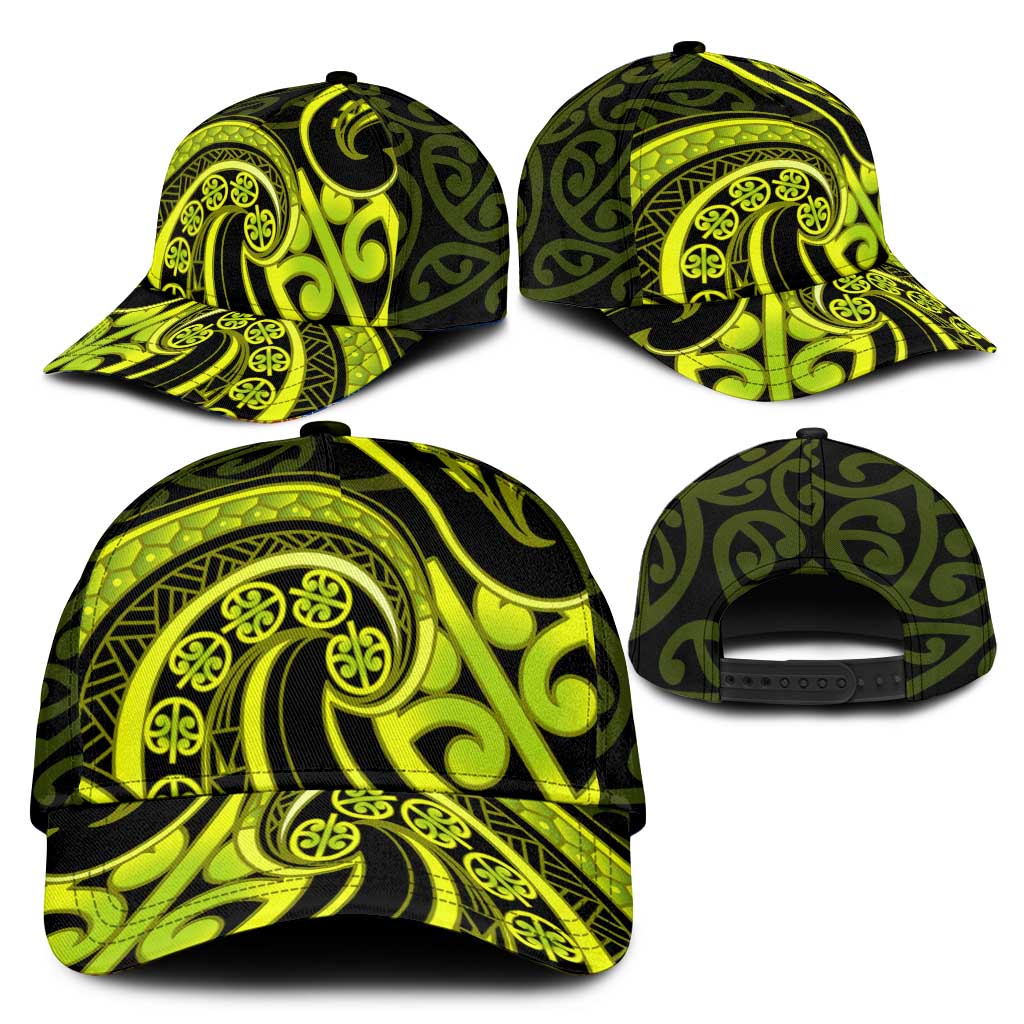 Lime Green New Zealand Mangopare Classic Cap Aotearoa Maori Koru Style LT14