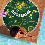 Australia 2024 Rugby Beach Blanket Go Wallabies