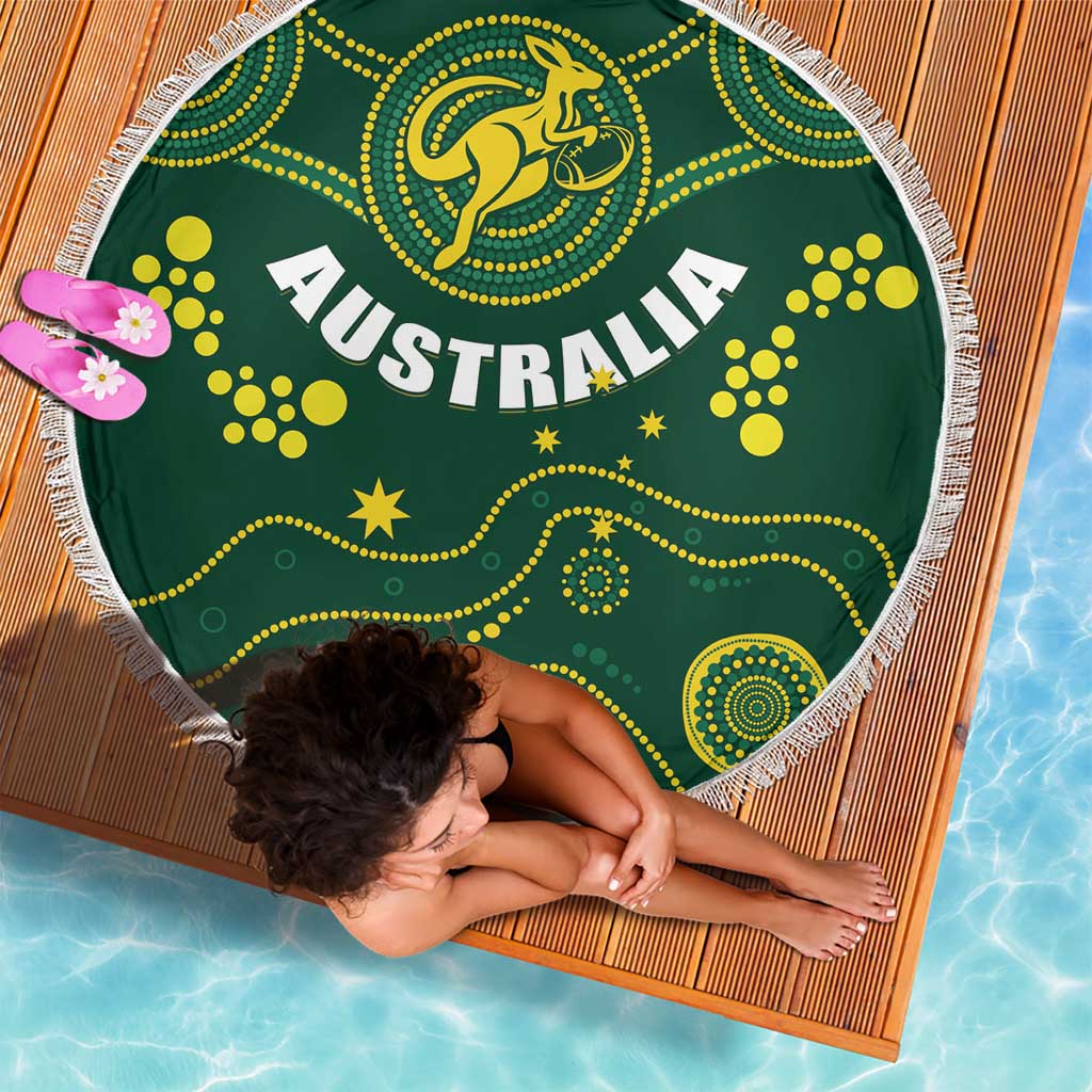 Australia 2024 Rugby Beach Blanket Go Wallabies