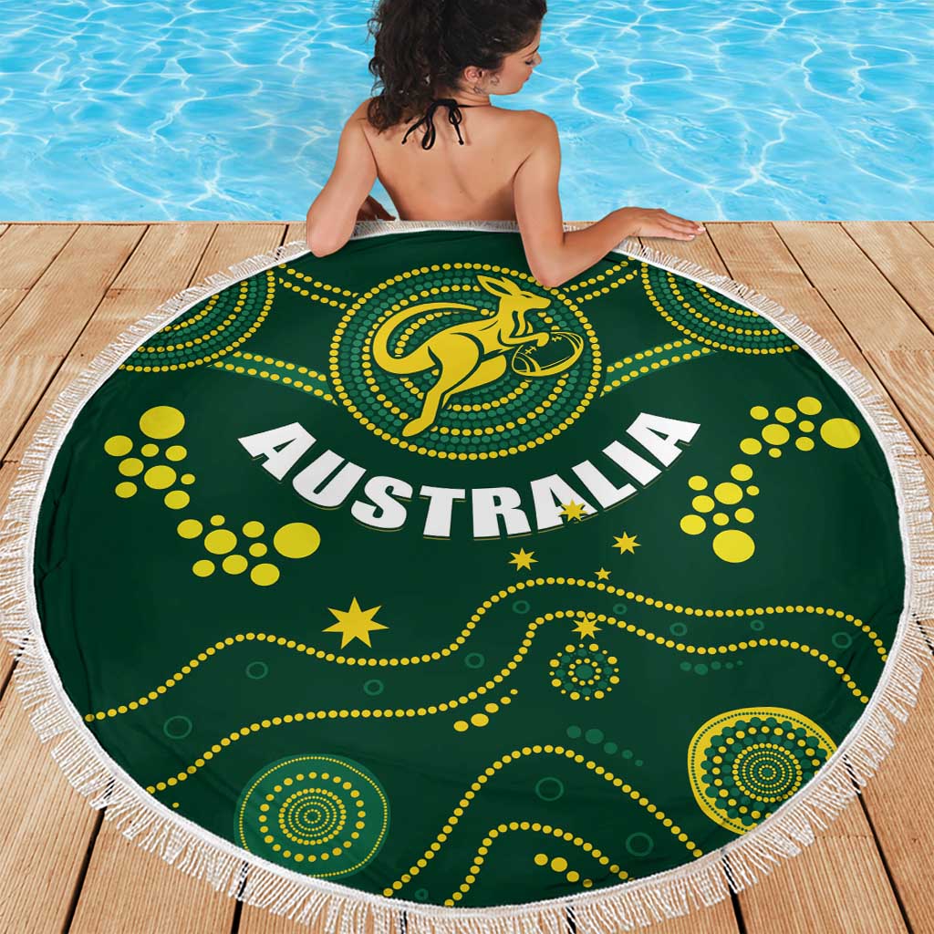 Australia 2024 Rugby Beach Blanket Go Wallabies