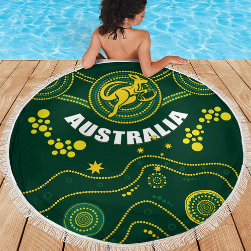 Australia 2024 Rugby Beach Blanket Go Wallabies