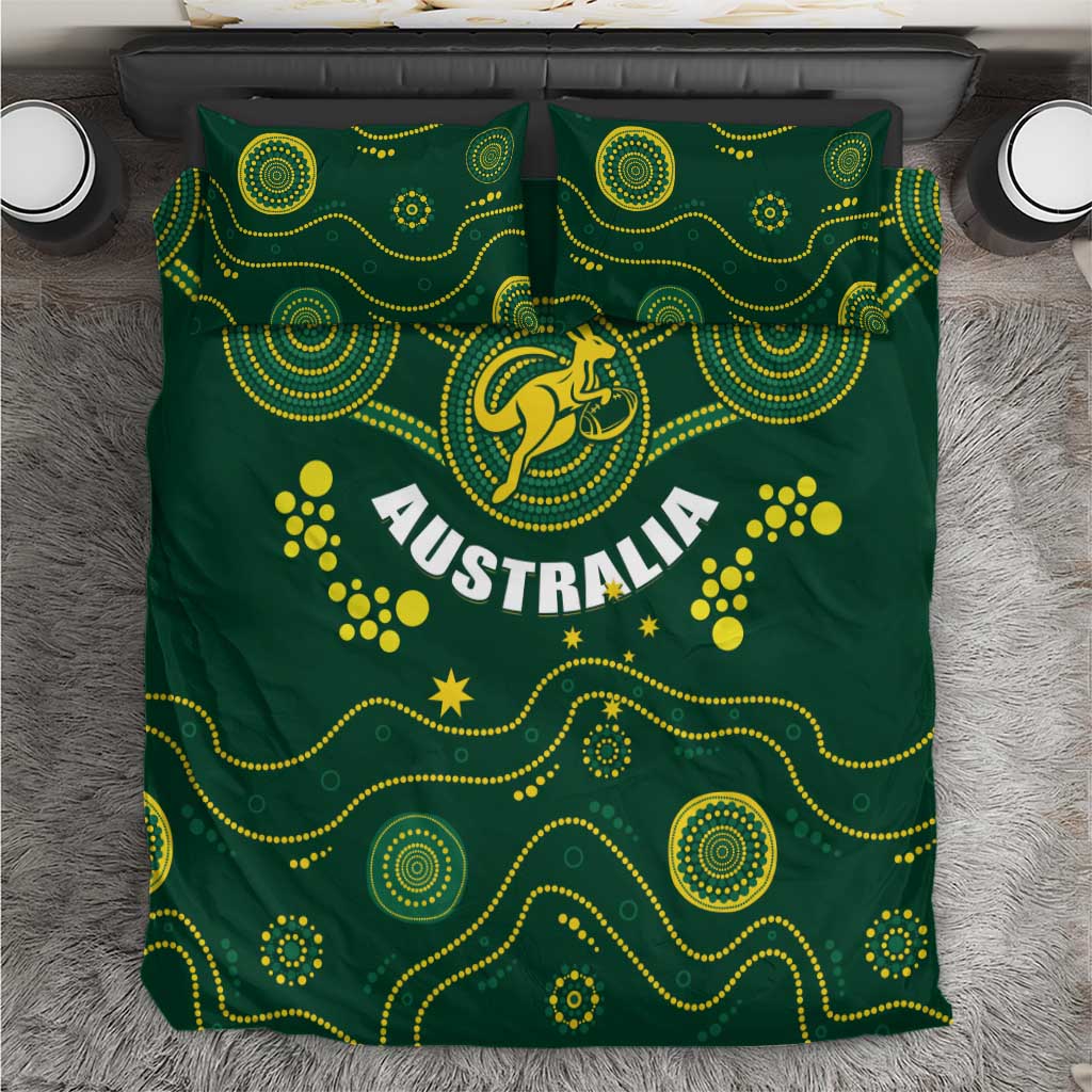 Australia 2024 Rugby Bedding Set Go Wallabies
