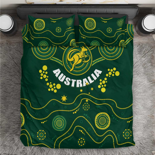Australia 2024 Rugby Bedding Set Go Wallabies