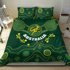 Australia 2024 Rugby Bedding Set Go Wallabies