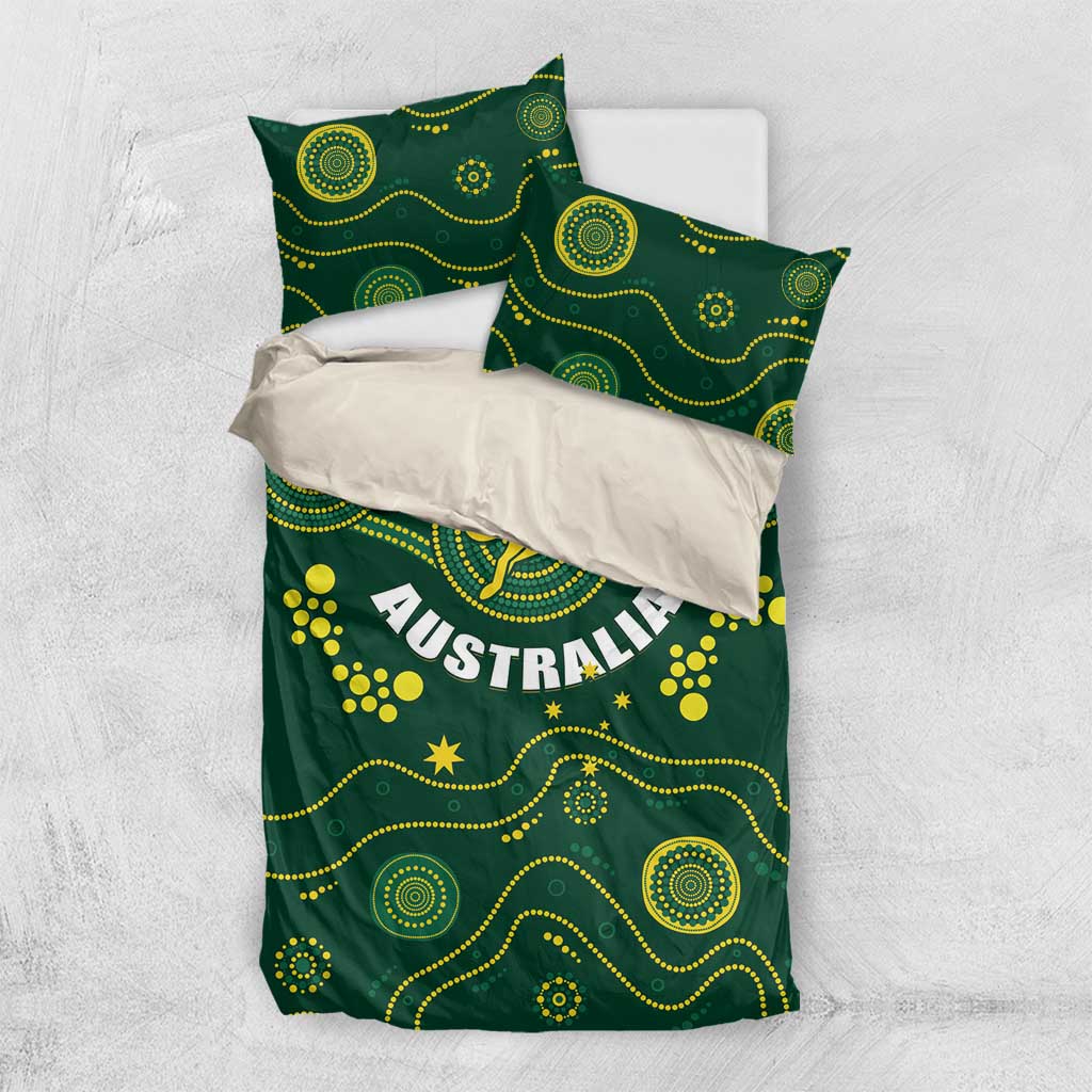 Australia 2024 Rugby Bedding Set Go Wallabies