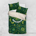 Australia 2024 Rugby Bedding Set Go Wallabies