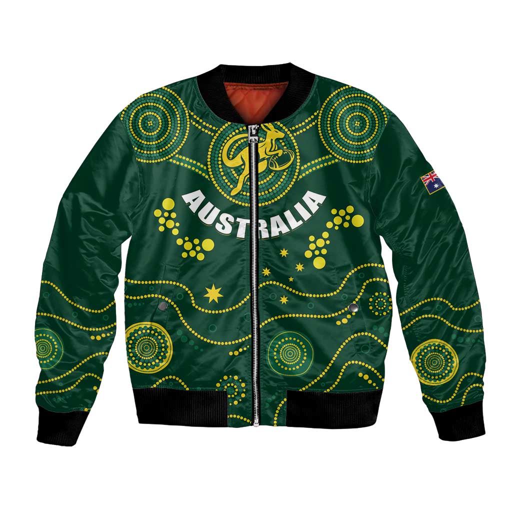 Australia 2024 Rugby Bomber Jacket Go Wallabies