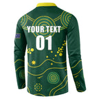 Australia 2024 Rugby Button Sweatshirt Go Wallabies