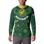 Australia 2024 Rugby Button Sweatshirt Go Wallabies