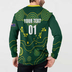 Australia 2024 Rugby Button Sweatshirt Go Wallabies
