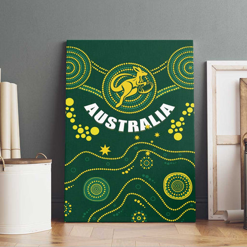 Australia 2024 Rugby Canvas Wall Art Go Wallabies
