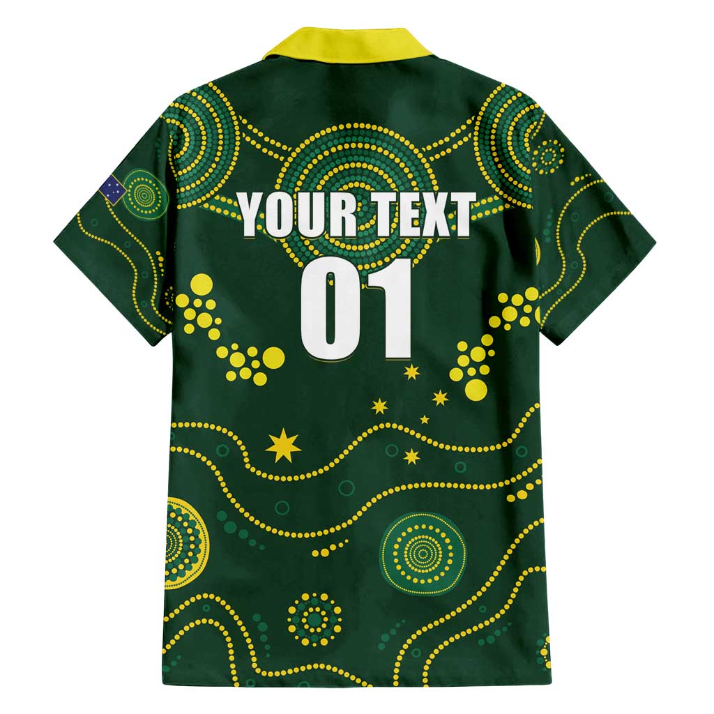 Australia 2024 Rugby Family Matching Long Sleeve Bodycon Dress and Hawaiian Shirt Go Wallabies
