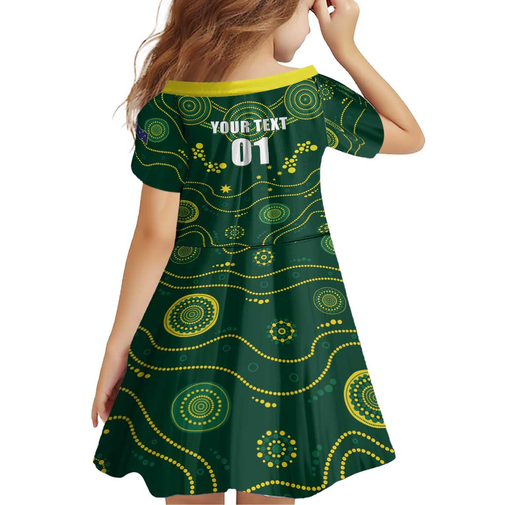 Australia 2024 Rugby Family Matching Short Sleeve Bodycon Dress and Hawaiian Shirt Go Wallabies