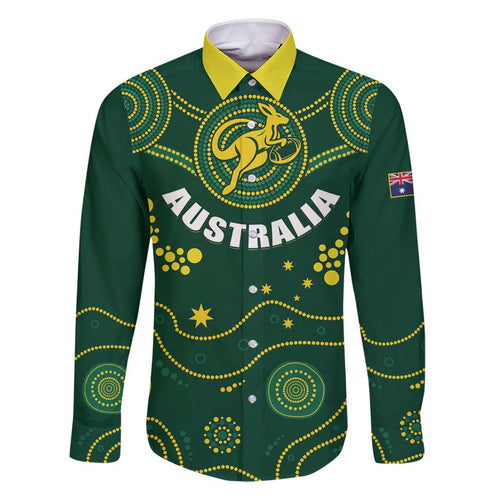 Australia 2024 Rugby Family Matching Tank Maxi Dress and Hawaiian Shirt Go Wallabies