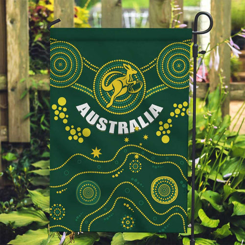 Australia 2024 Rugby Garden Flag Go Wallabies