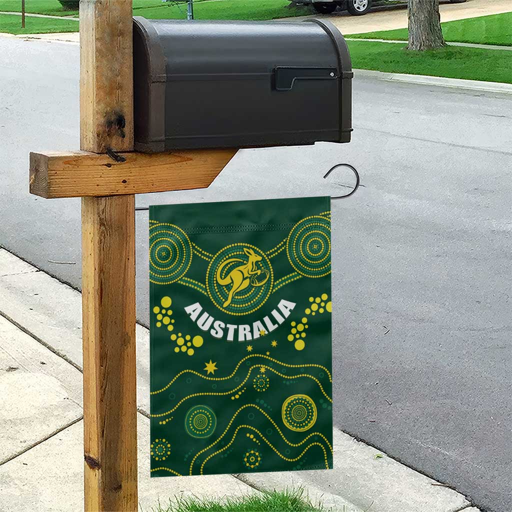Australia 2024 Rugby Garden Flag Go Wallabies