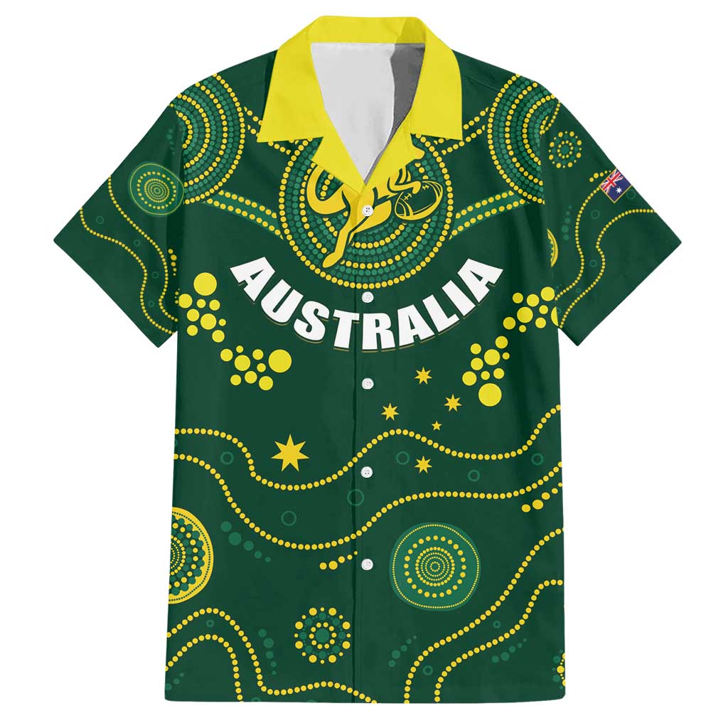 Australia 2024 Rugby Hawaiian Shirt Go Wallabies