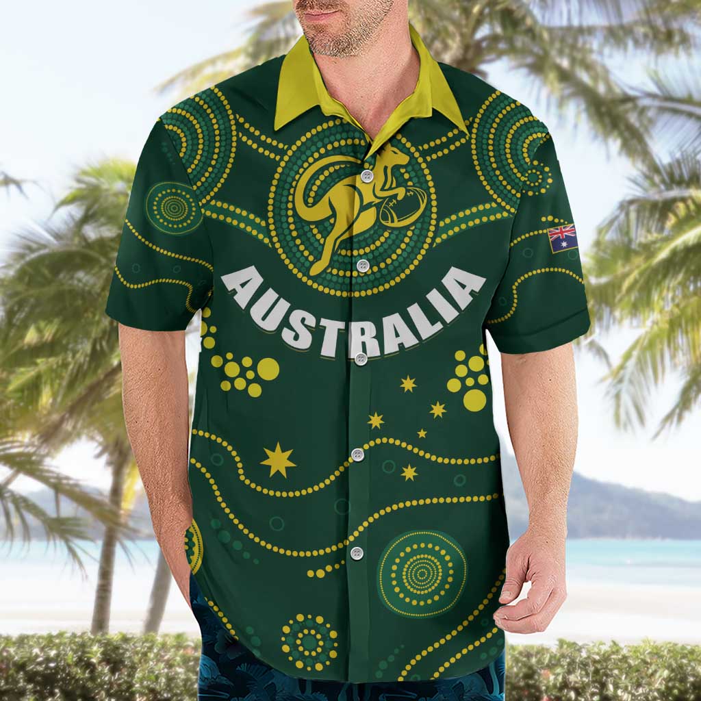 Australia 2024 Rugby Hawaiian Shirt Go Wallabies
