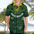 Australia 2024 Rugby Hawaiian Shirt Go Wallabies