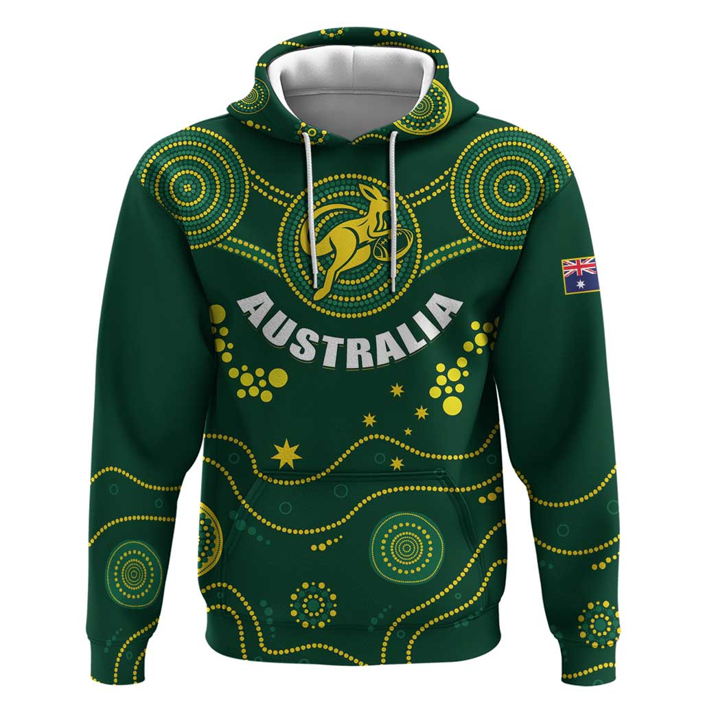 Australia 2024 Rugby Hoodie Go Wallabies