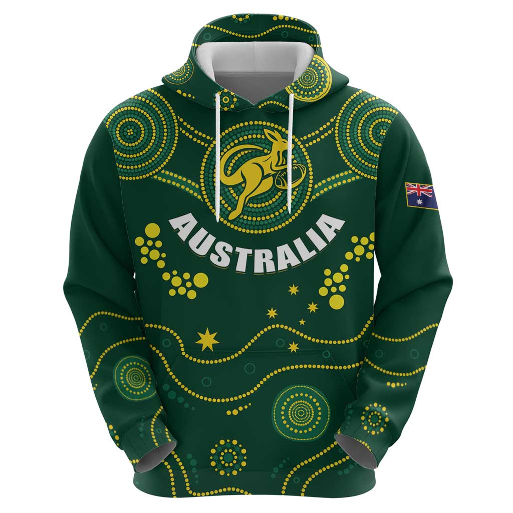 Australia 2024 Rugby Hoodie Go Wallabies