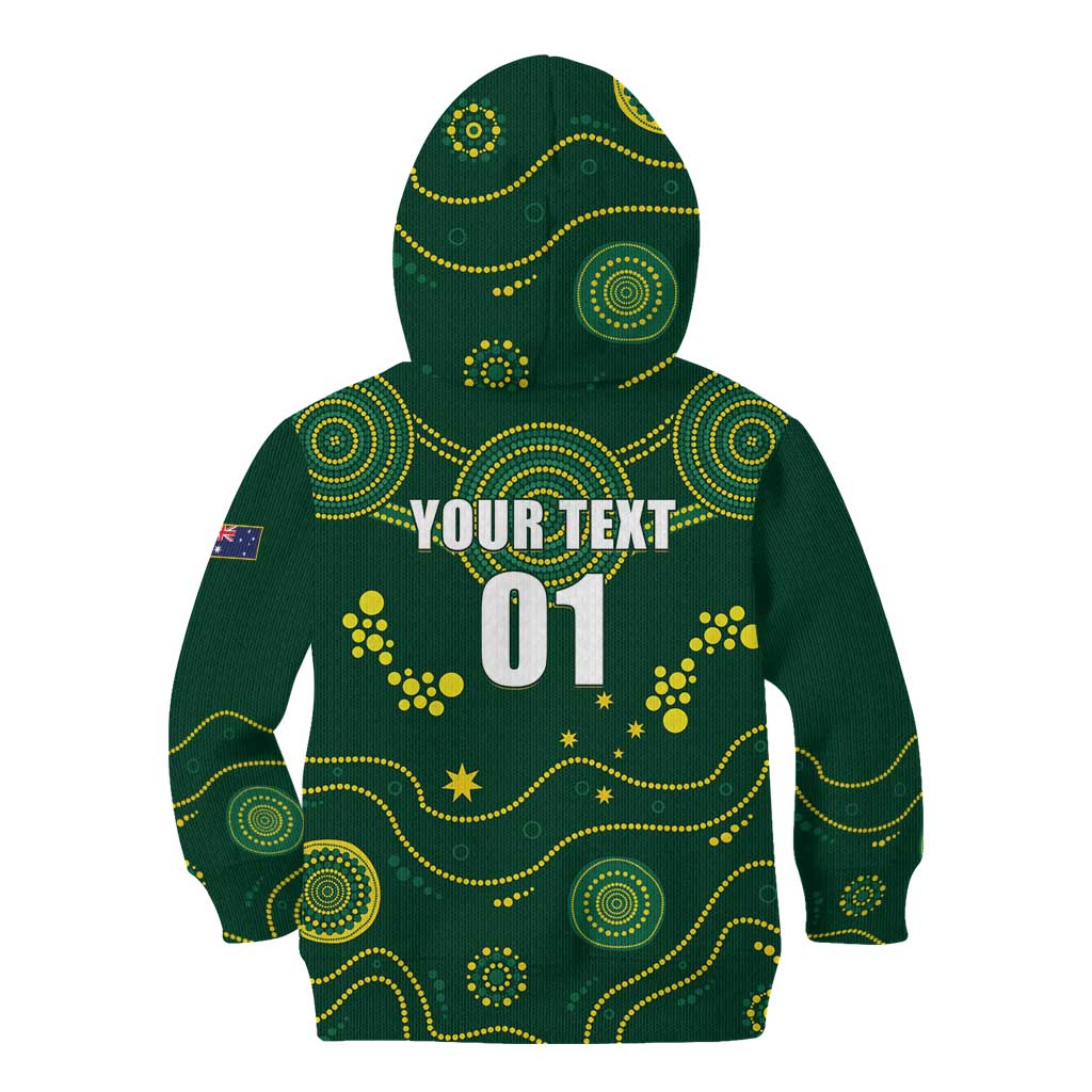 Australia 2024 Rugby Kid Hoodie Go Wallabies