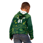 Australia 2024 Rugby Kid Hoodie Go Wallabies
