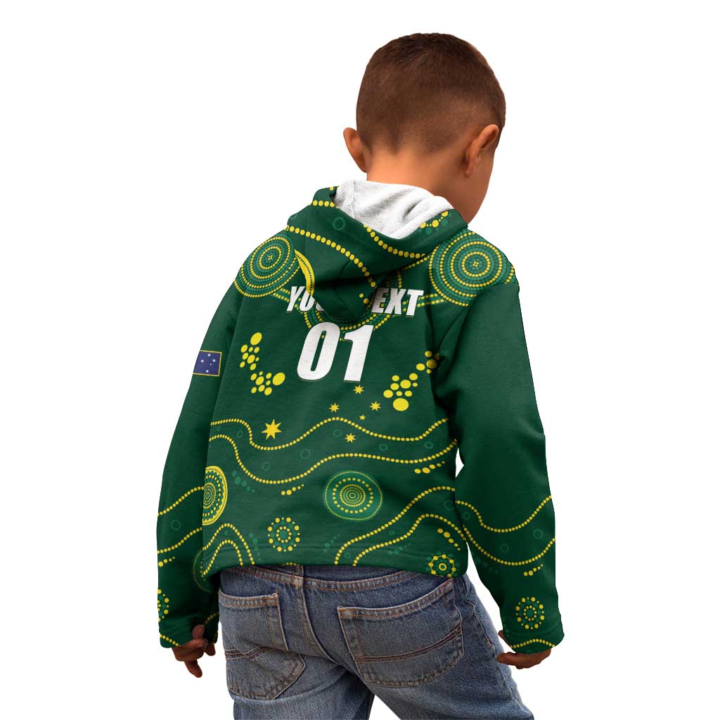 Australia 2024 Rugby Kid Hoodie Go Wallabies