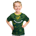 Australia 2024 Rugby Kid T Shirt Go Wallabies